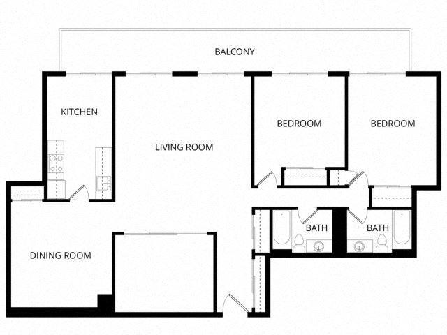 Capitol Towers Floorplans